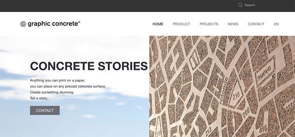 Graphic Concrete New Website
