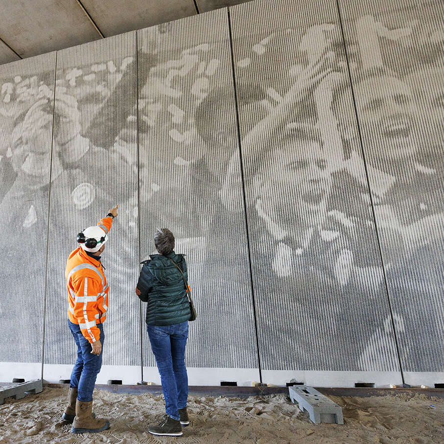 Eine Mischung aus historischer Geschichte und Infrastruktur