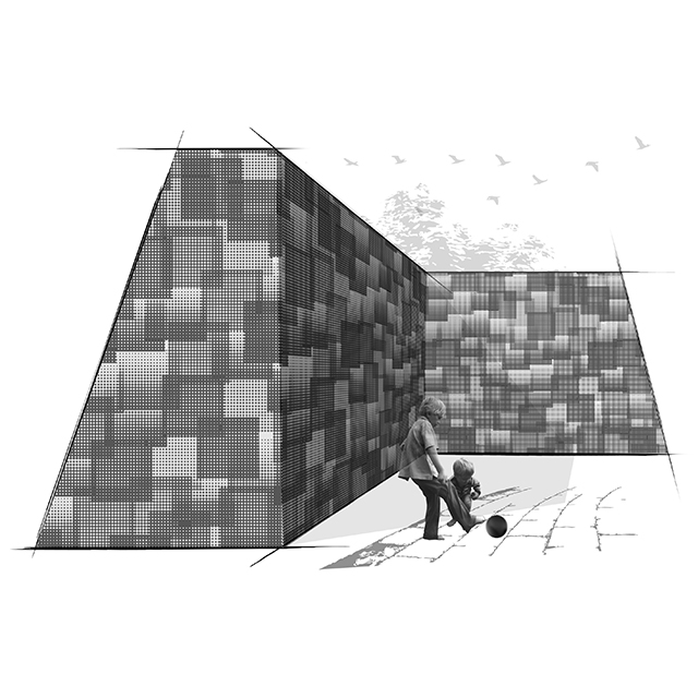 Atom cross visualization