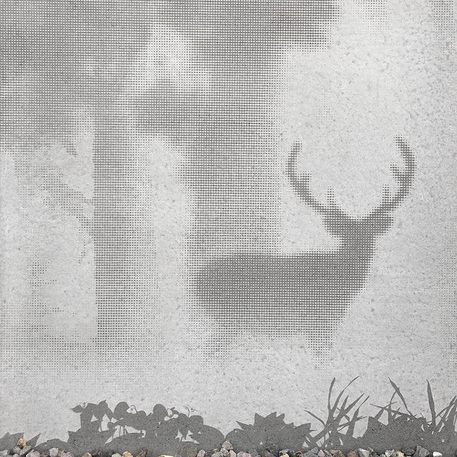 Graphic Concrete UPOPOY National Ainu Museum and Park