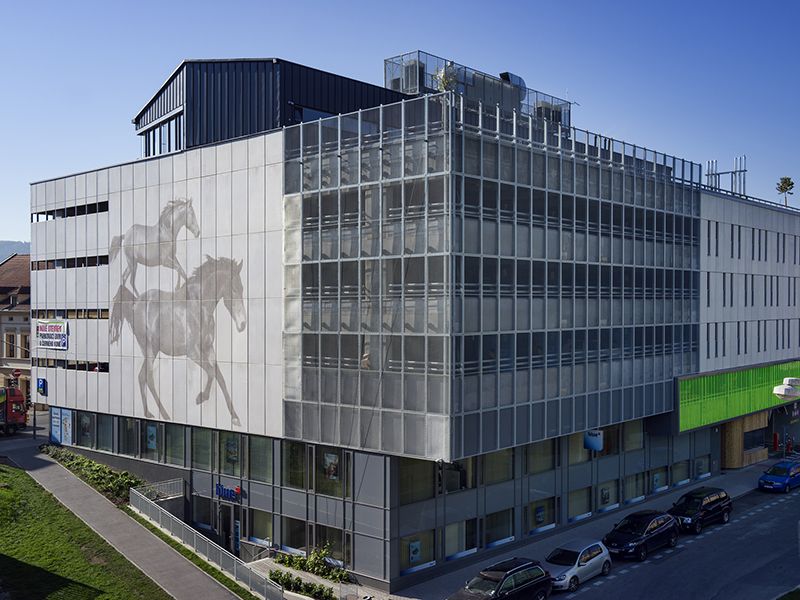 Beroun Parking house, Beroun