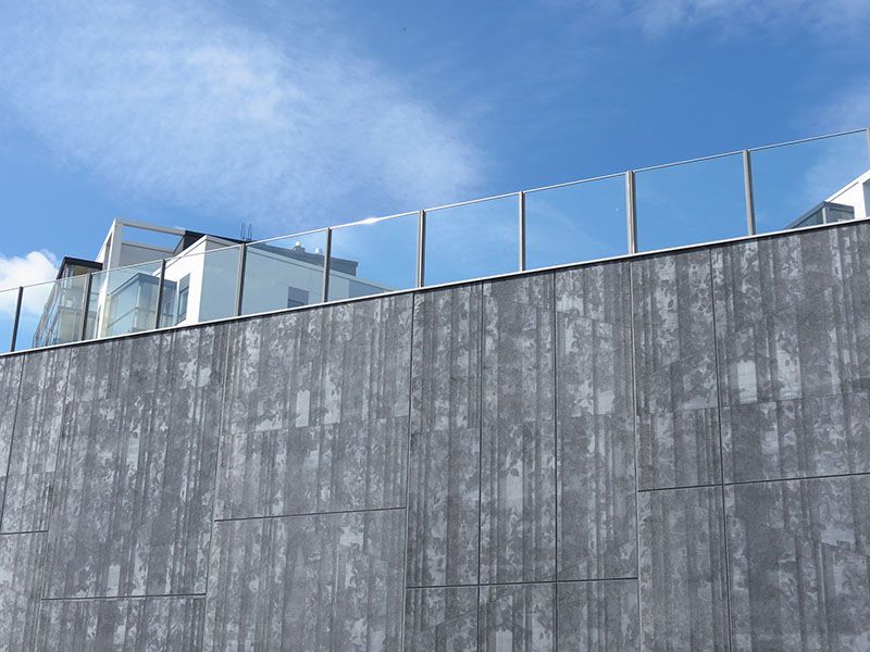 Graphic Concrete Apollo and Neptunus Wall