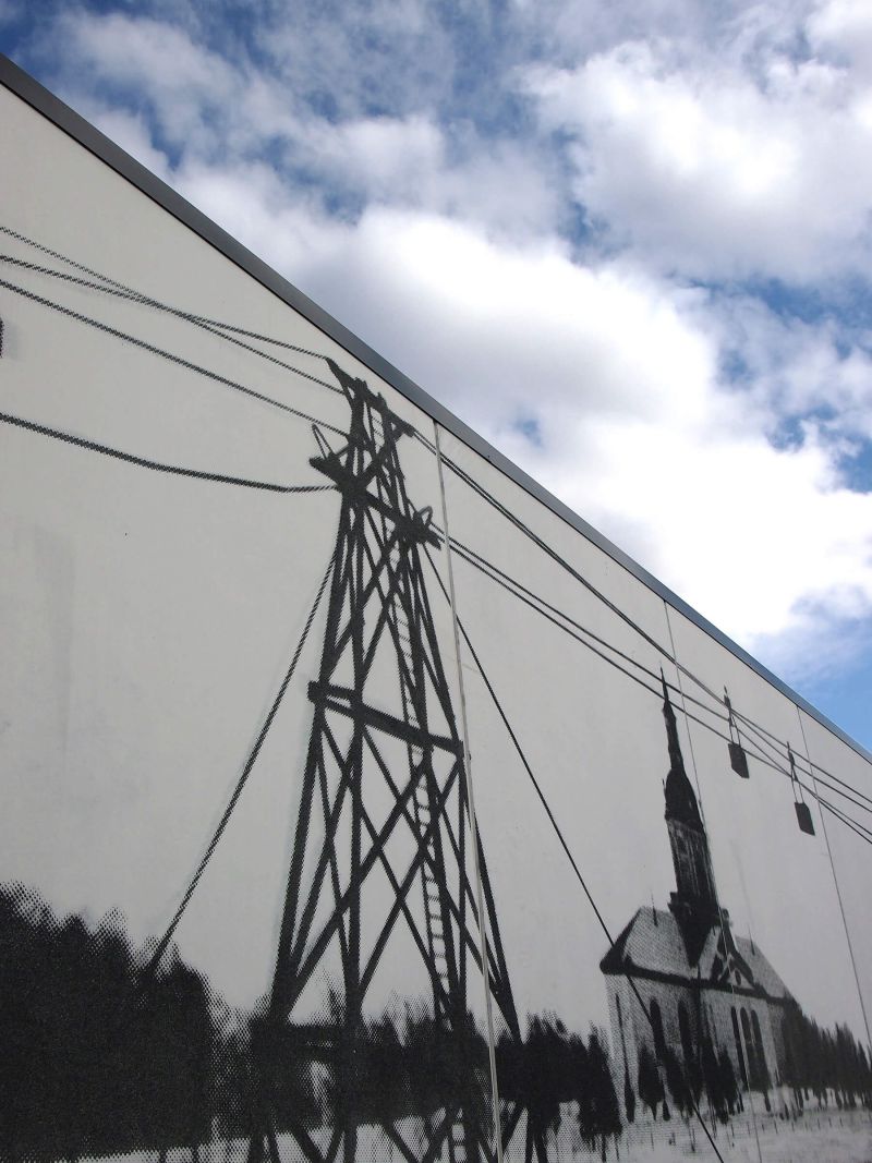 Graphic Concrete The Provincial Museum of Tornio Valley