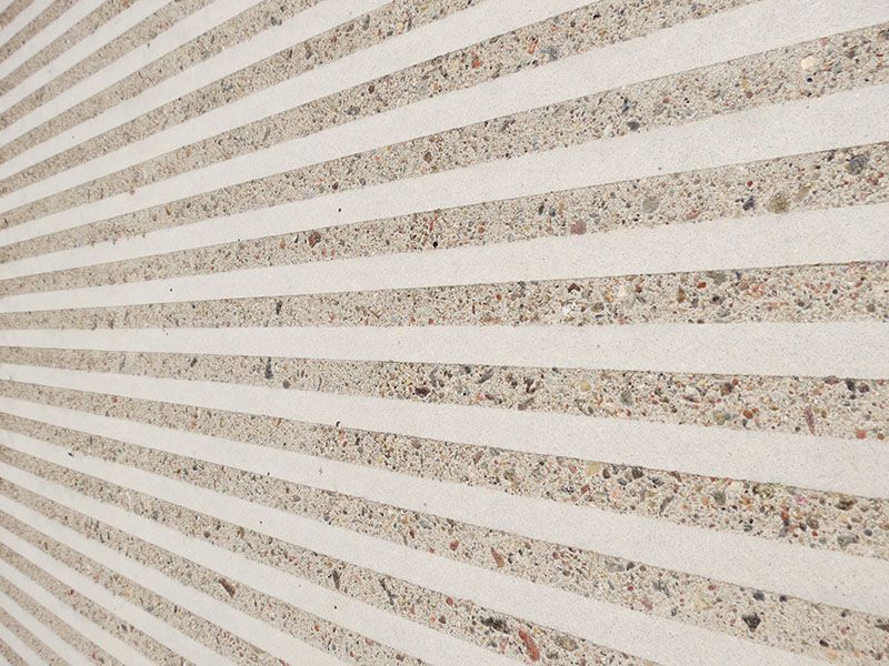 Graphic Concrete Folkhälsa Senior Residential Building