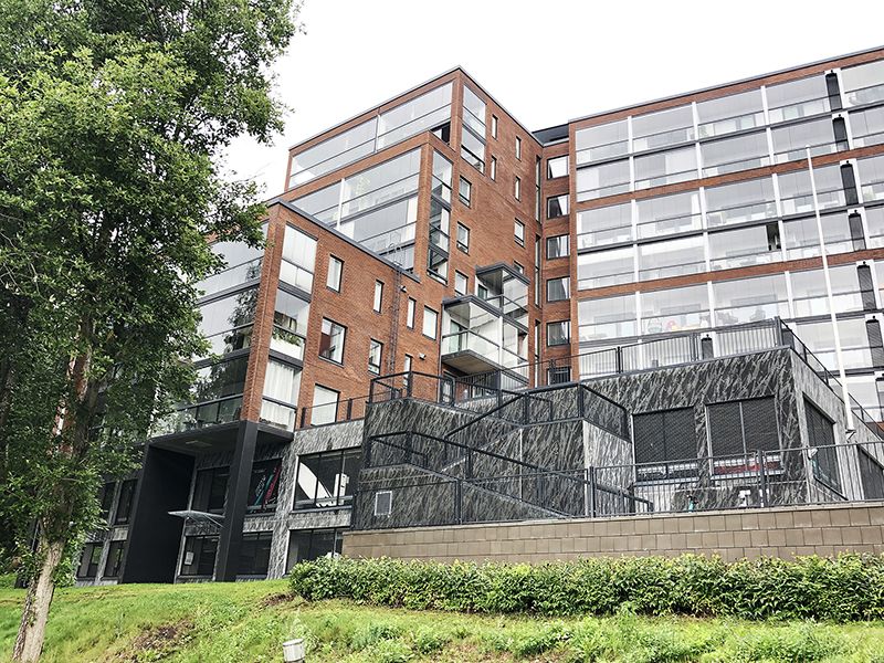 Graphic Concrete Tampere Pyynikin Pyhäranta 