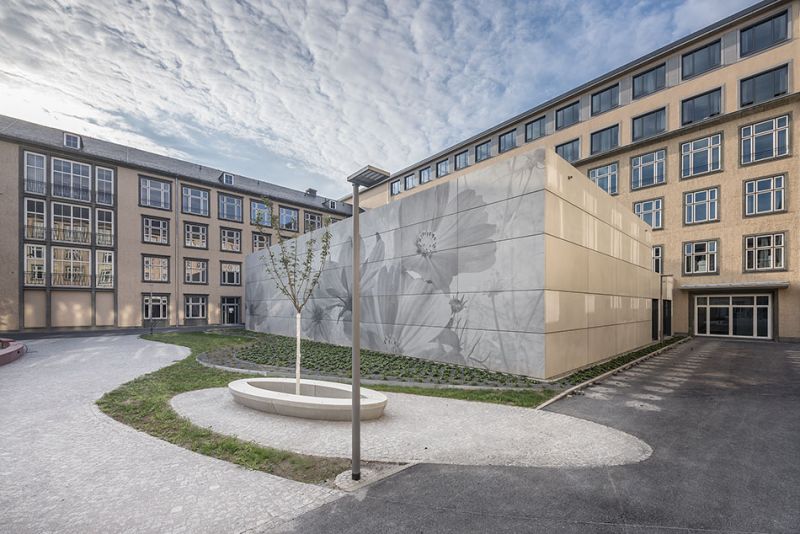 Graphic Concrete Dresden Center for Nanoanalytics 