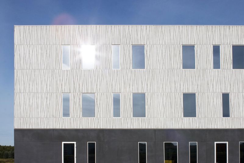 Graphic Concrete Viborg Office Building